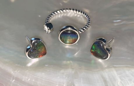Bague Femme – Ammolite – Astarté