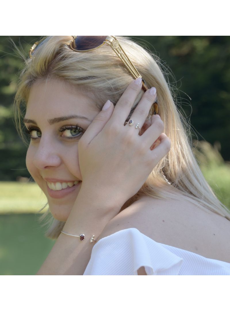 Univers 9 – Bracelet – Grenat L'univers de Cybèle - Bracelet Grenat